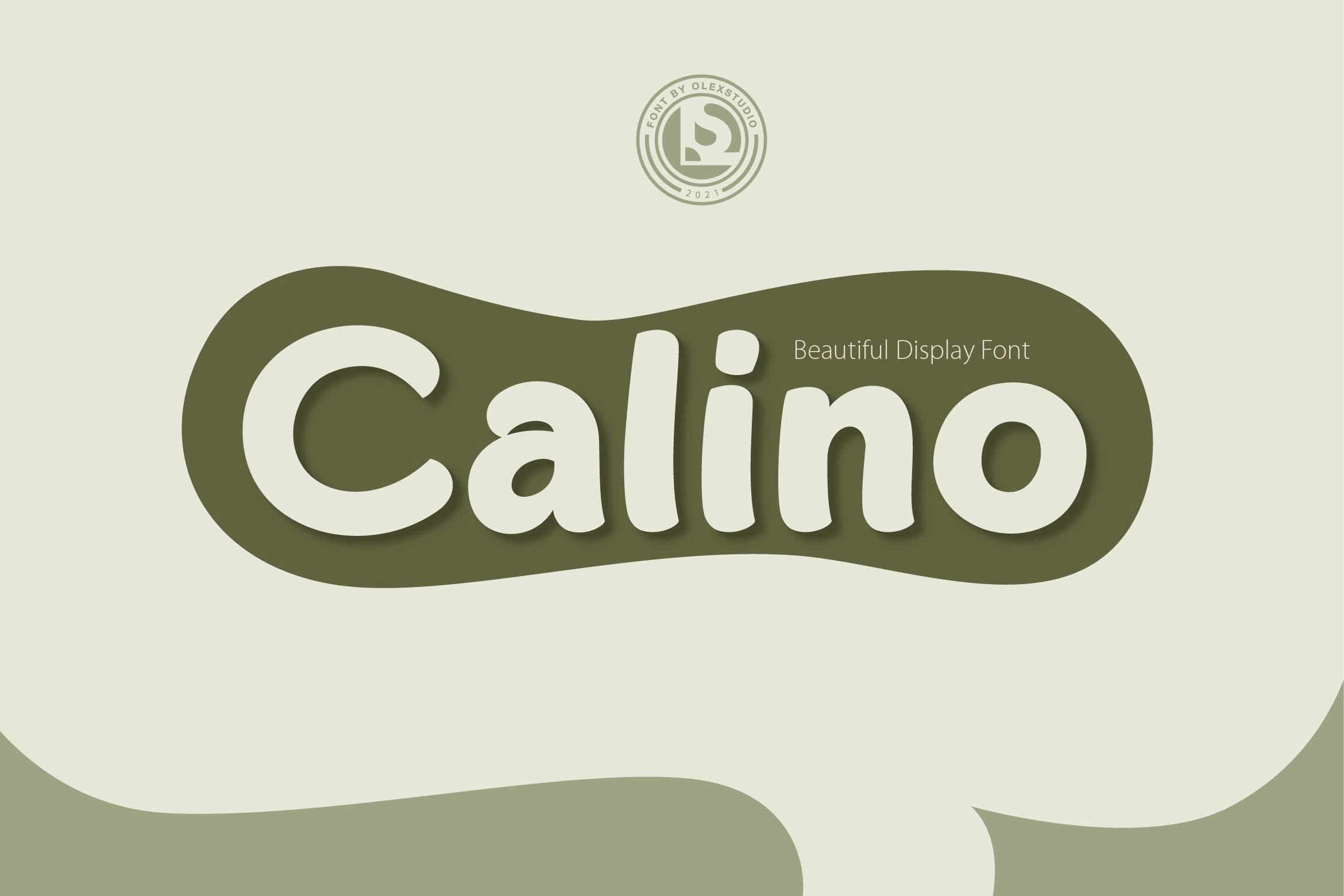 فونت نمایش CALINO