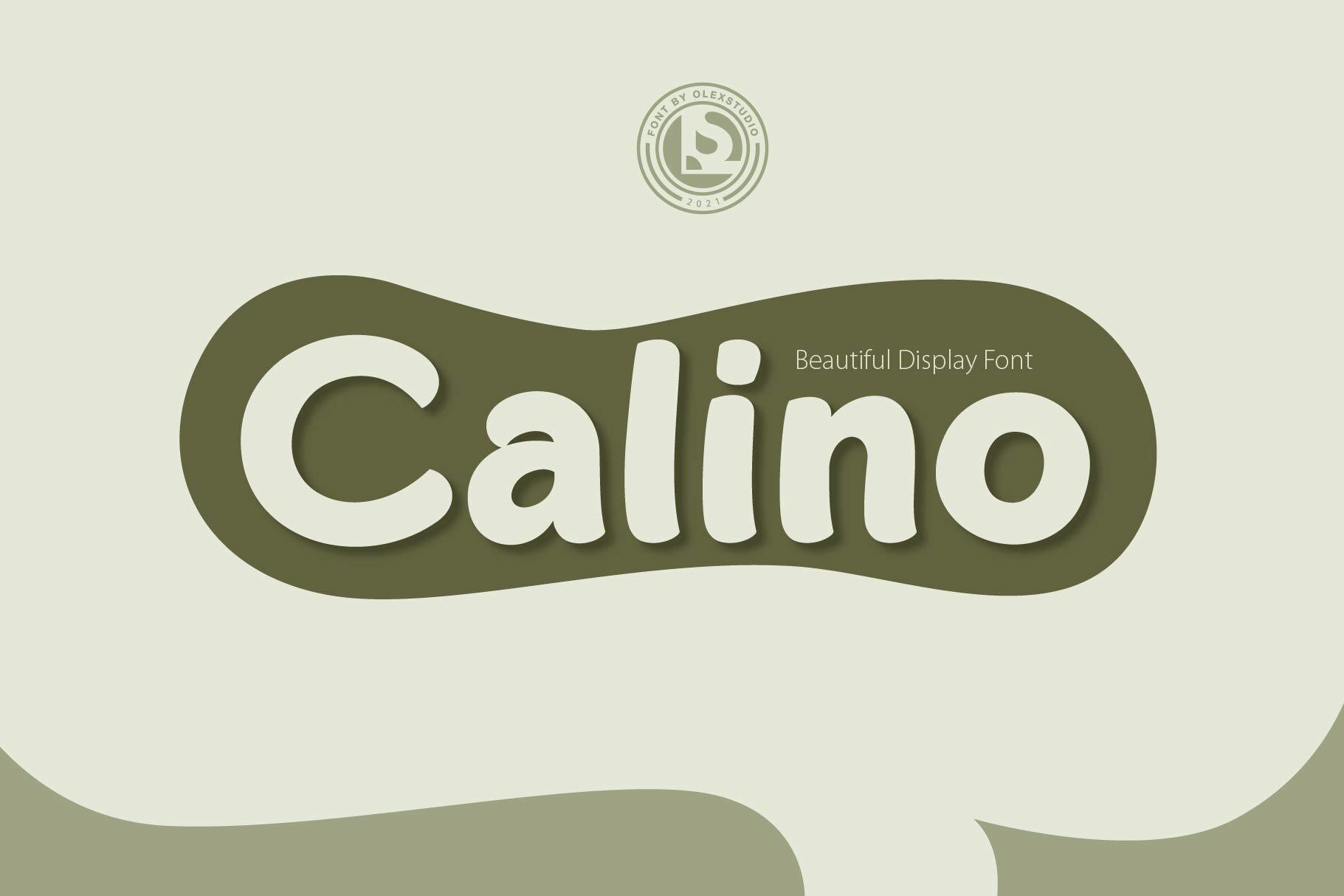 فونت نمایش CALINO