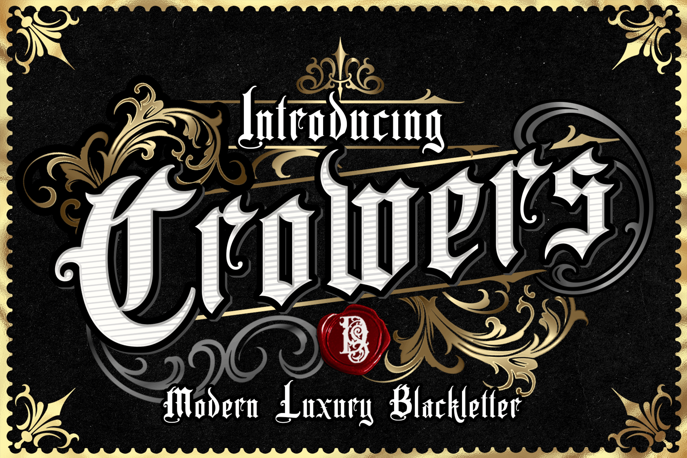 Crowers Blackletter لوکس