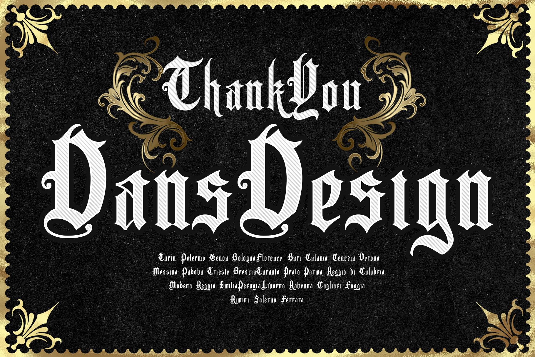 Crowers Blackletter لوکس