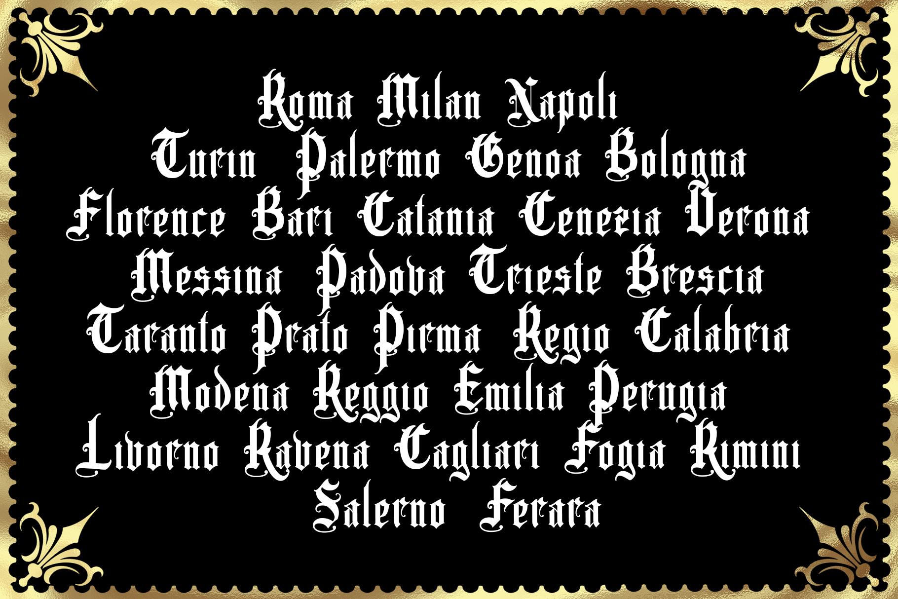 Crowers Blackletter لوکس
