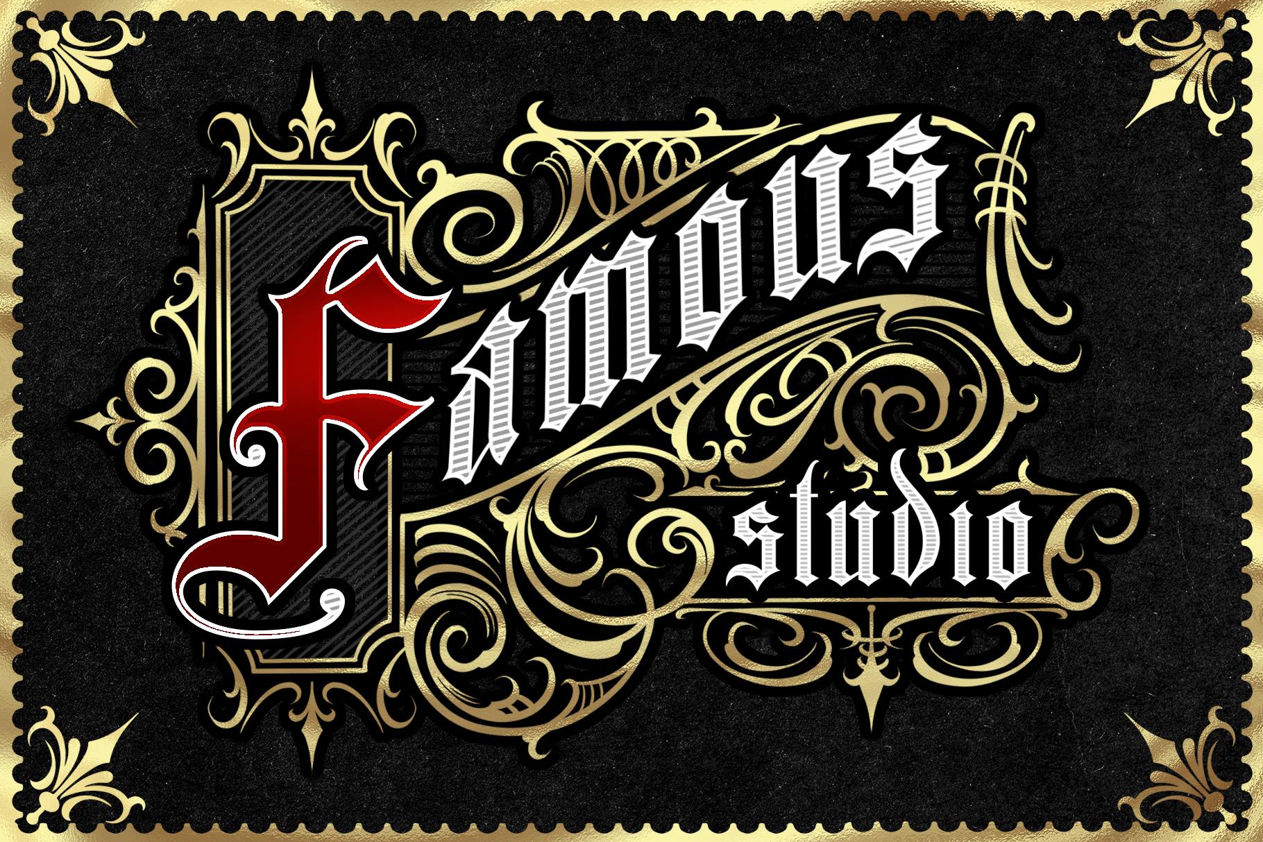 Crowers Blackletter لوکس