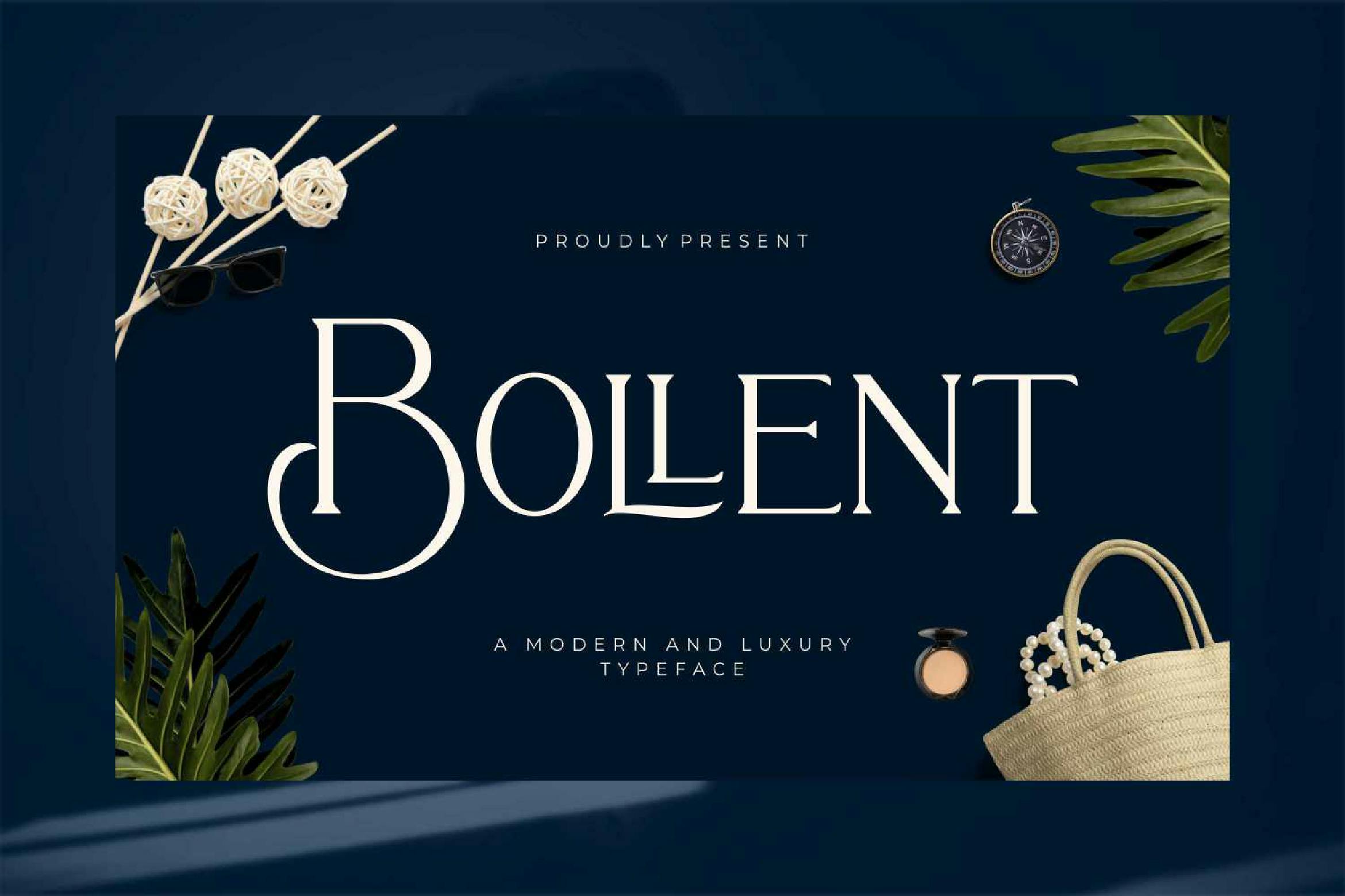 فونت مدرن Bollent
