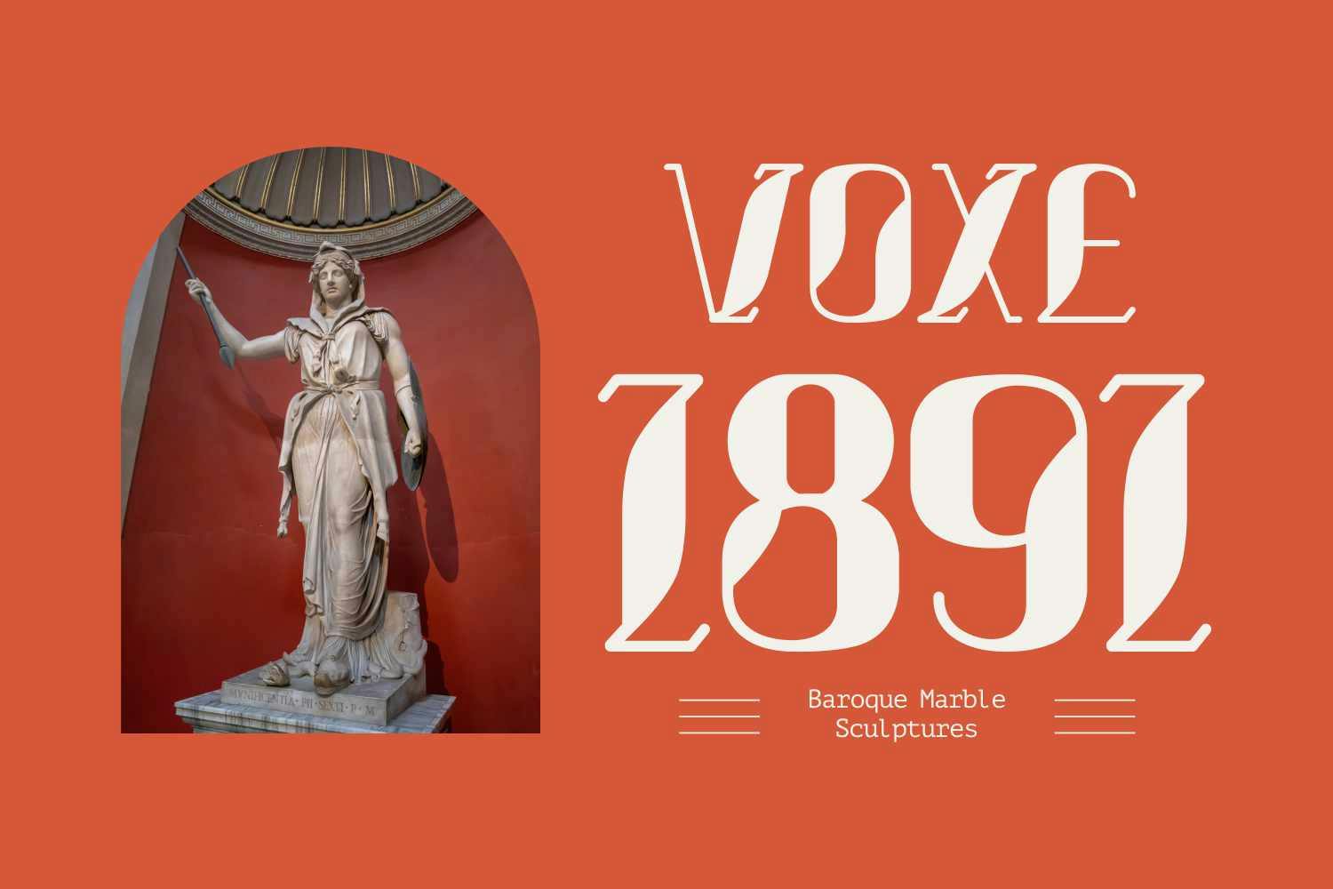 فونت مدرن Vodigl