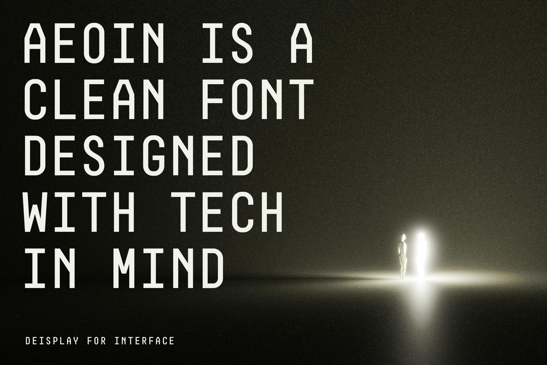 فونت لوگوی Aeion Tech