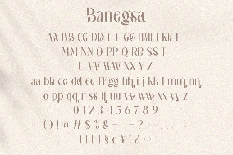 فونت لوکس Banegsa