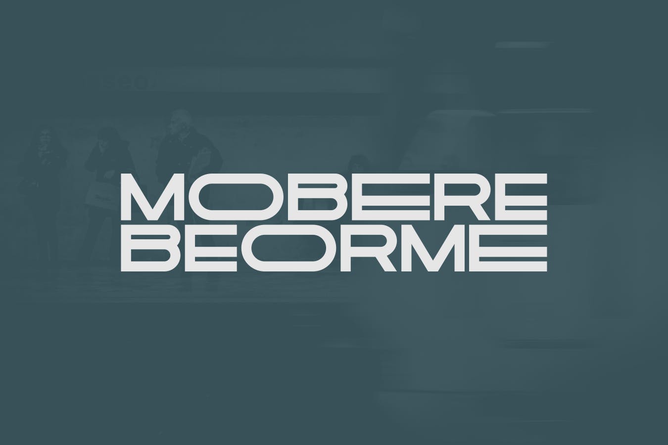 فونت نمایشگر مدرن Behmer