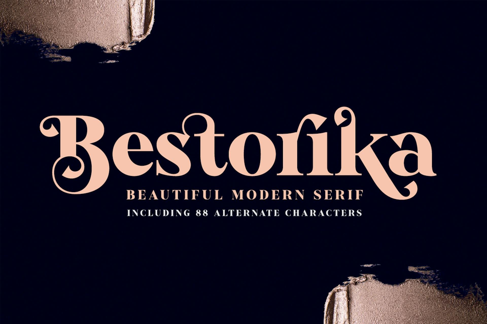 Bestorika Beautiful Modern Serif