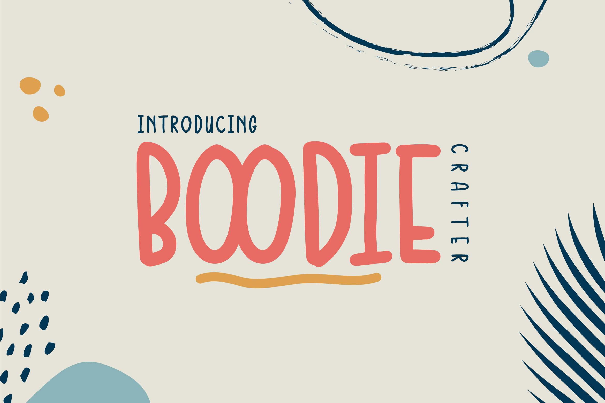 فونت Boodie Crafter