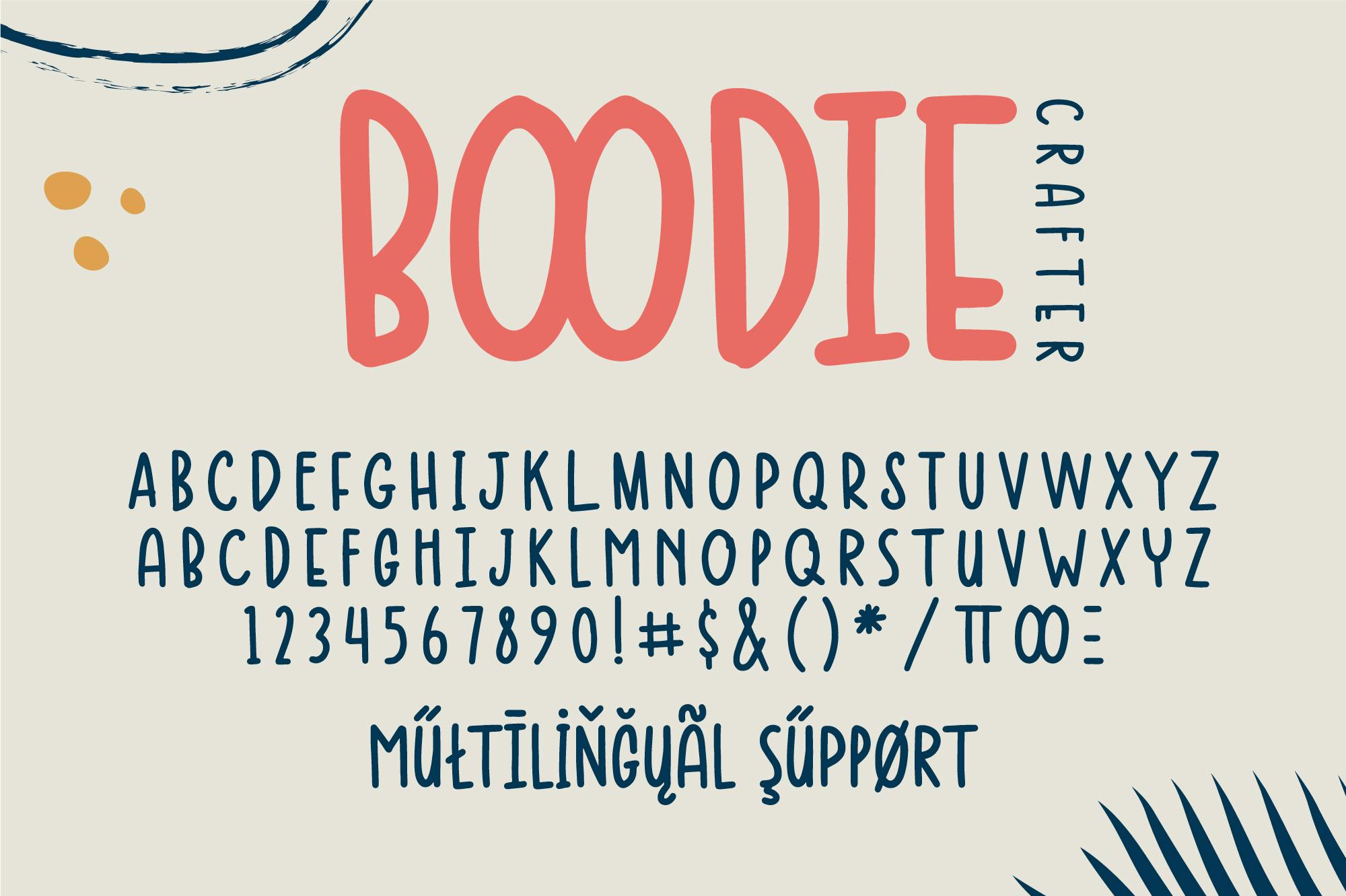 فونت Boodie Crafter