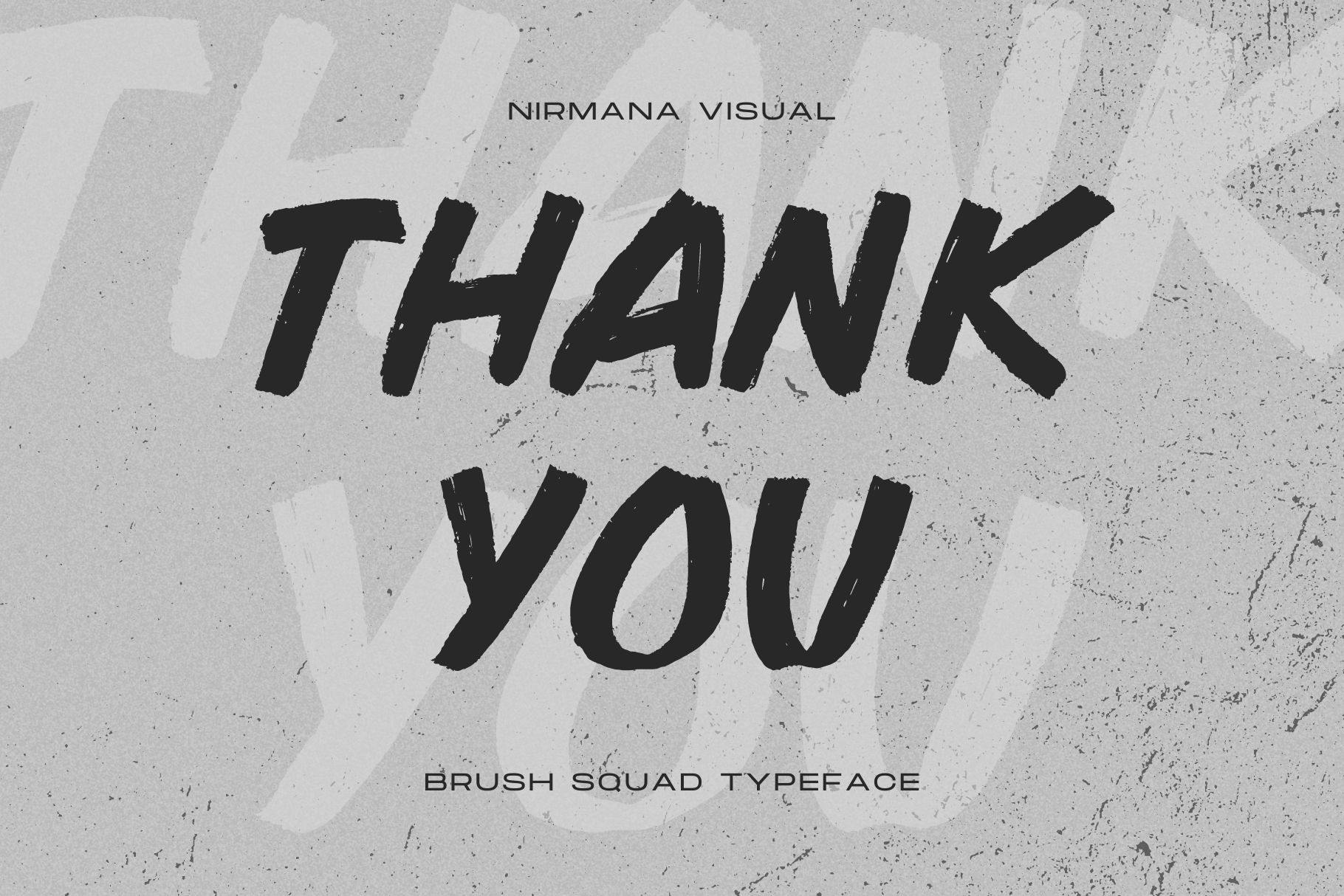 قلم لوگوی Brush Squad