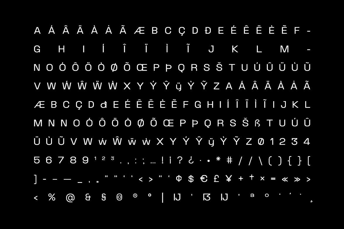 تایپ فیس مدرن Clover Grotesk
