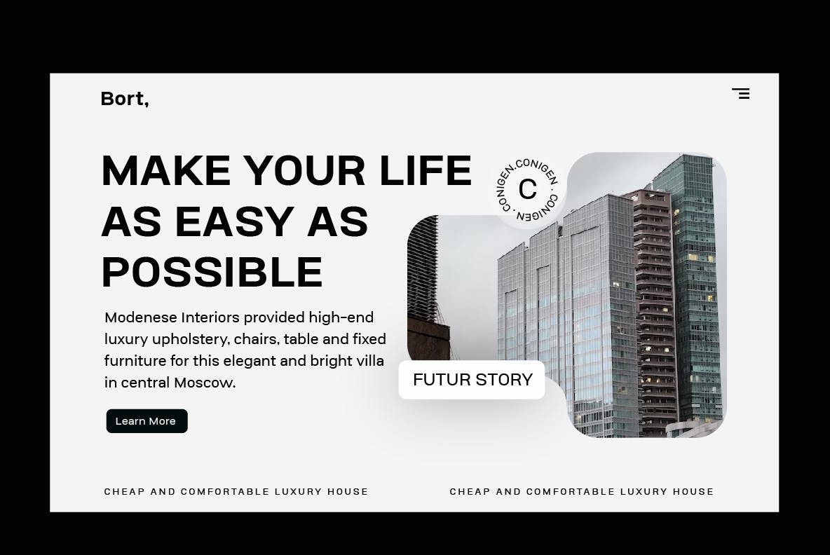 Conigen Modern Sans Serif