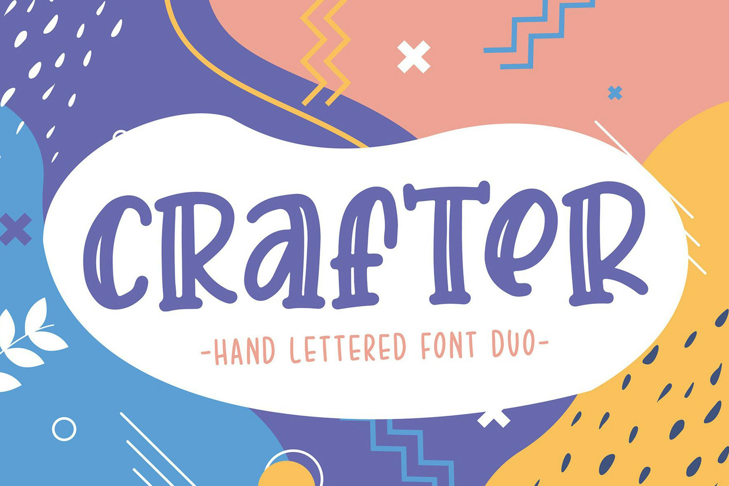 Crafter Font Duo