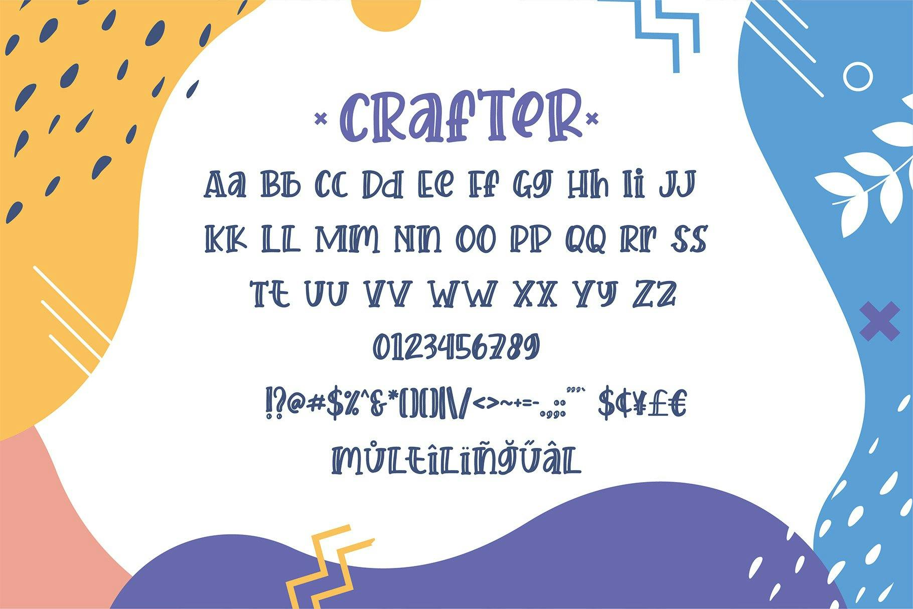Crafter Font Duo