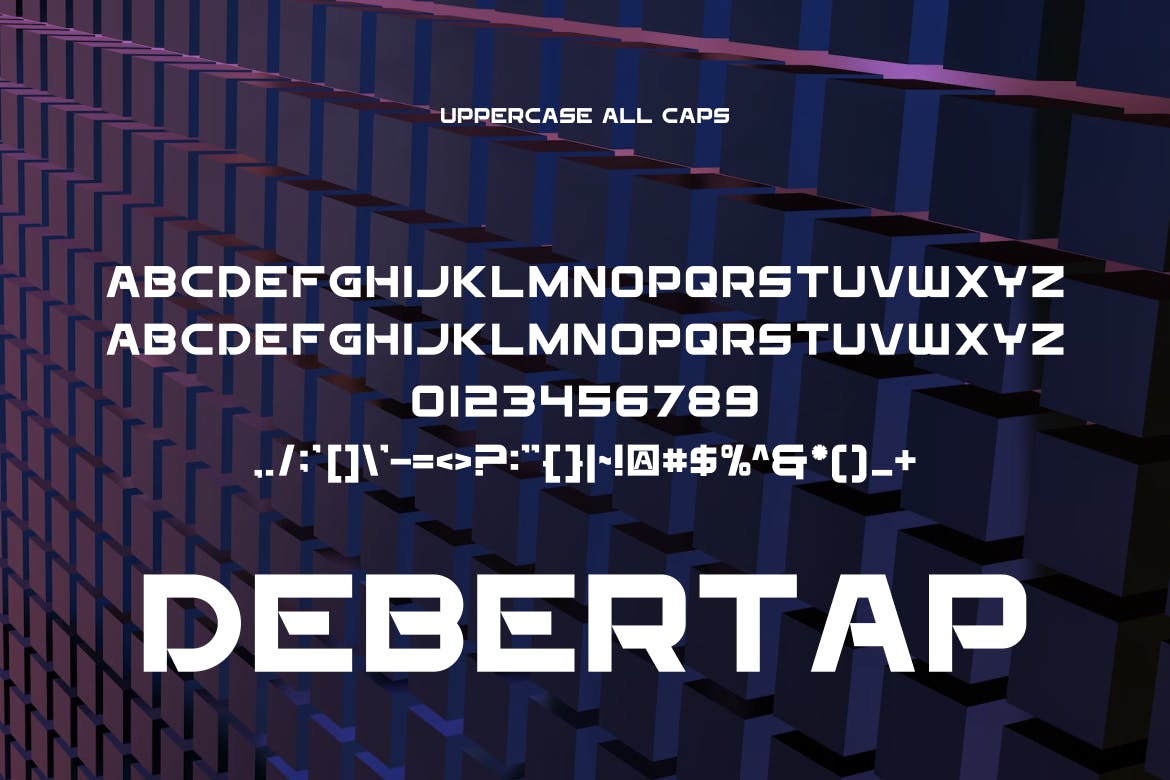 فونت مدرن Debertap