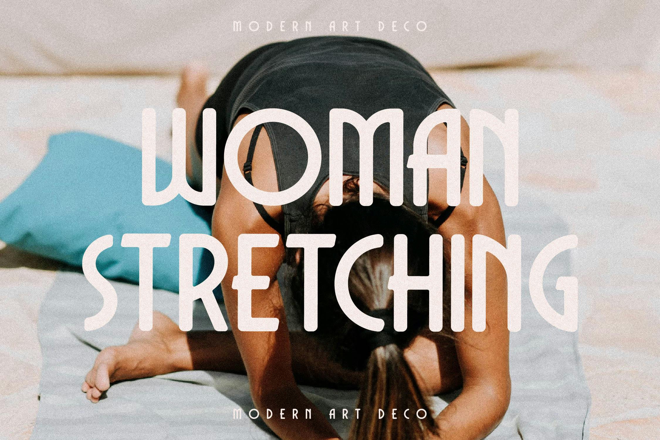 فونت Dechor Rothen Modern Art Deco