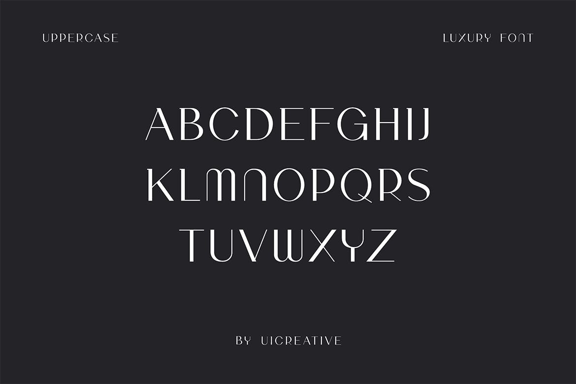قلم Ezme Luxury Sans Serif