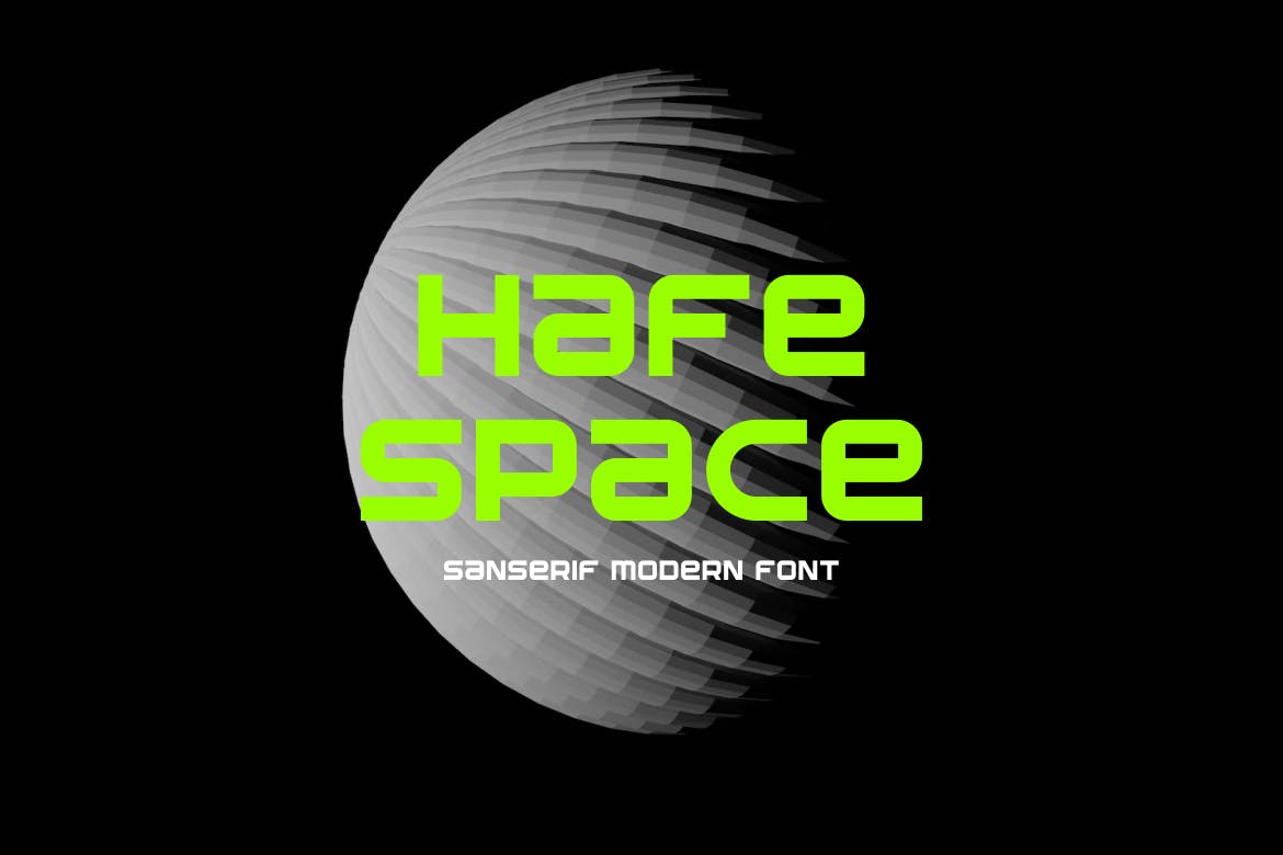فونت مدرن HafeSpace