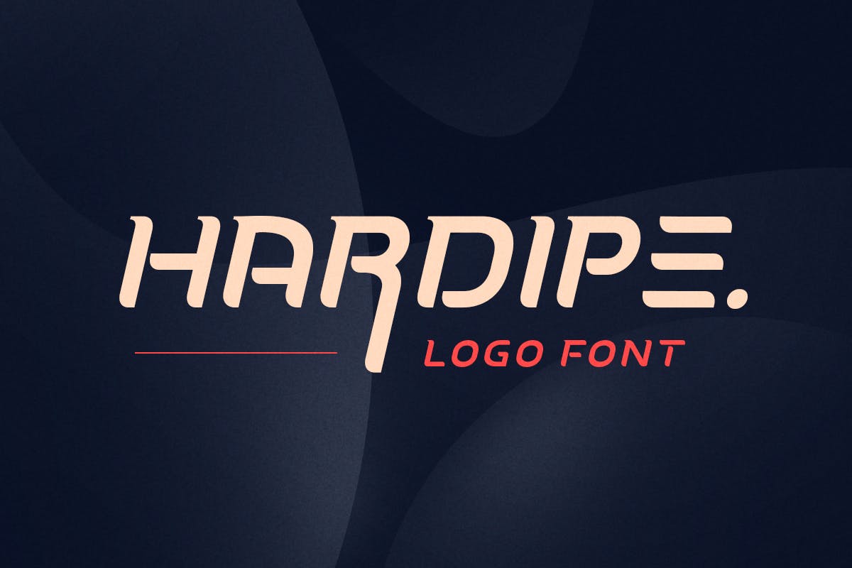 فونت لوگوی بزرگ Hardipe