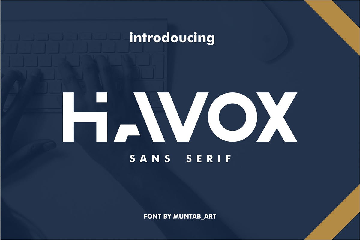 فونت مدرن Havox
