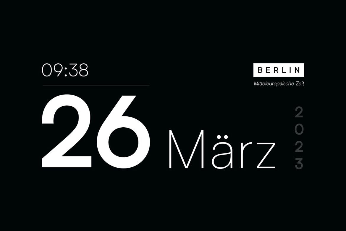 تایپ فیس Helixa Clean و Modern Sans Serif