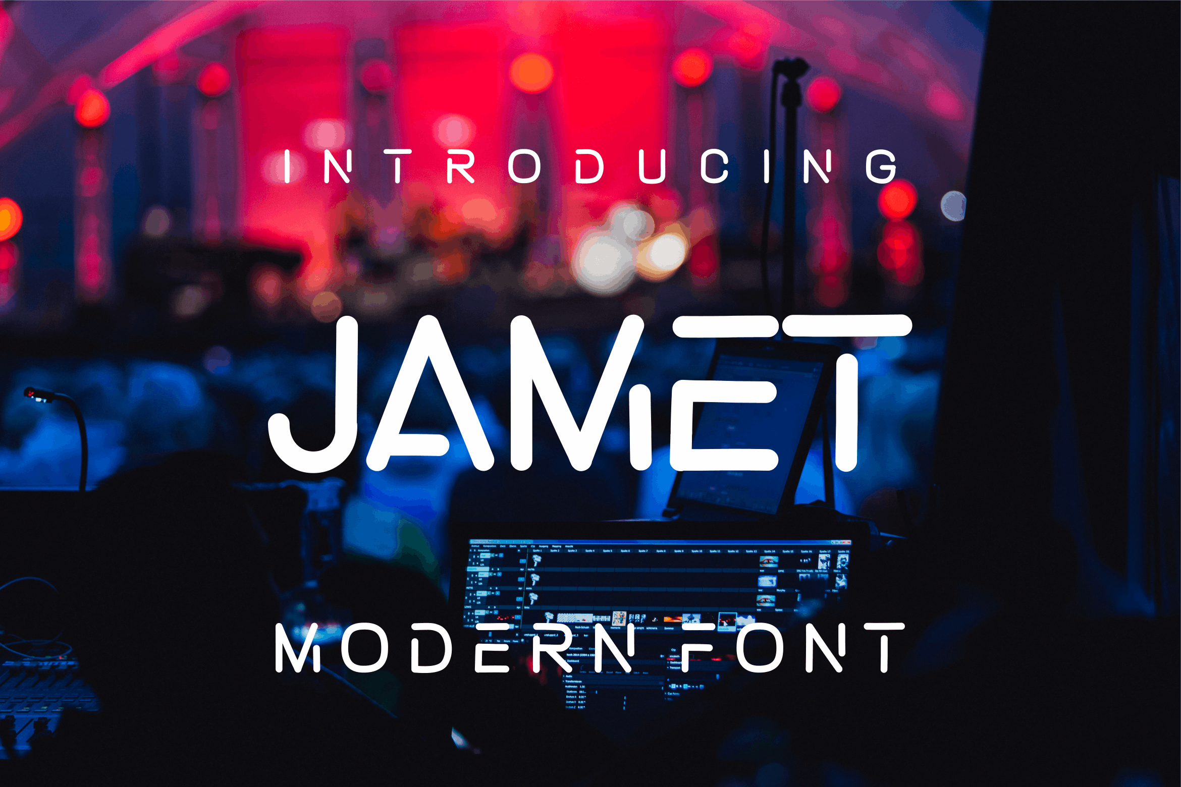 فونت مدرن Jamet