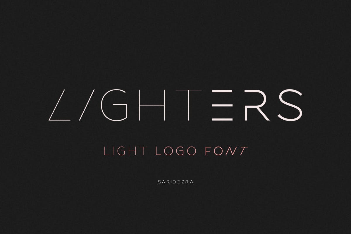 فونت لوگوی Lighters Light