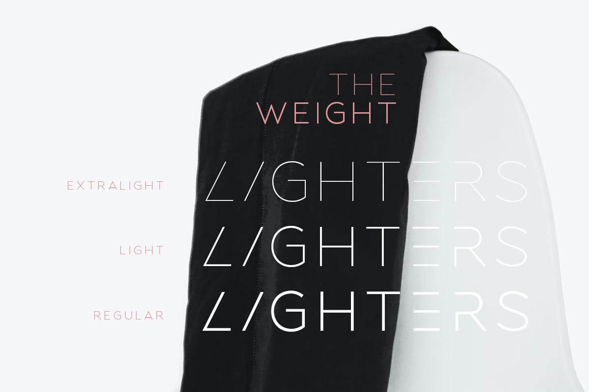 فونت لوگوی Lighters Light