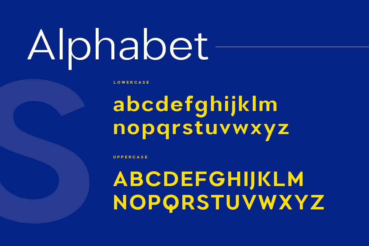 خانواده مدنی حرفه ای مدرن Sans Serif