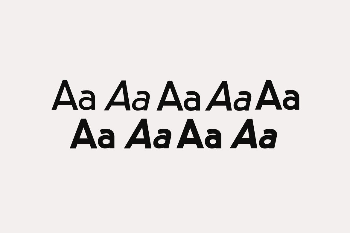 فونت خانوادگی Mandisa Modern Sans Serif