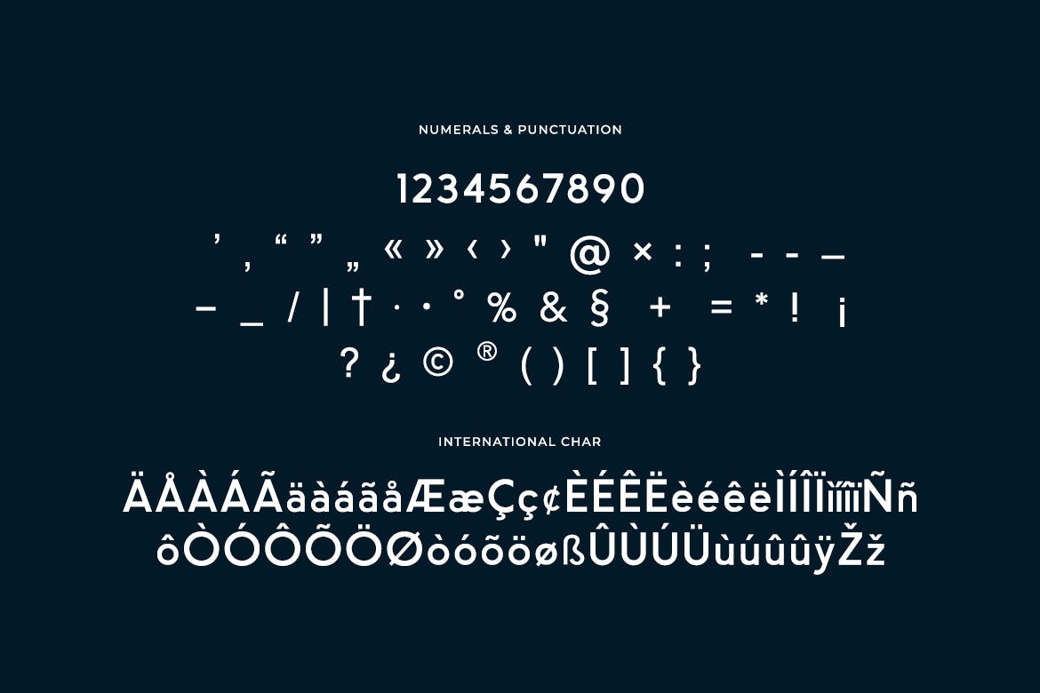 فونت خانوادگی Mandisa Modern Sans Serif