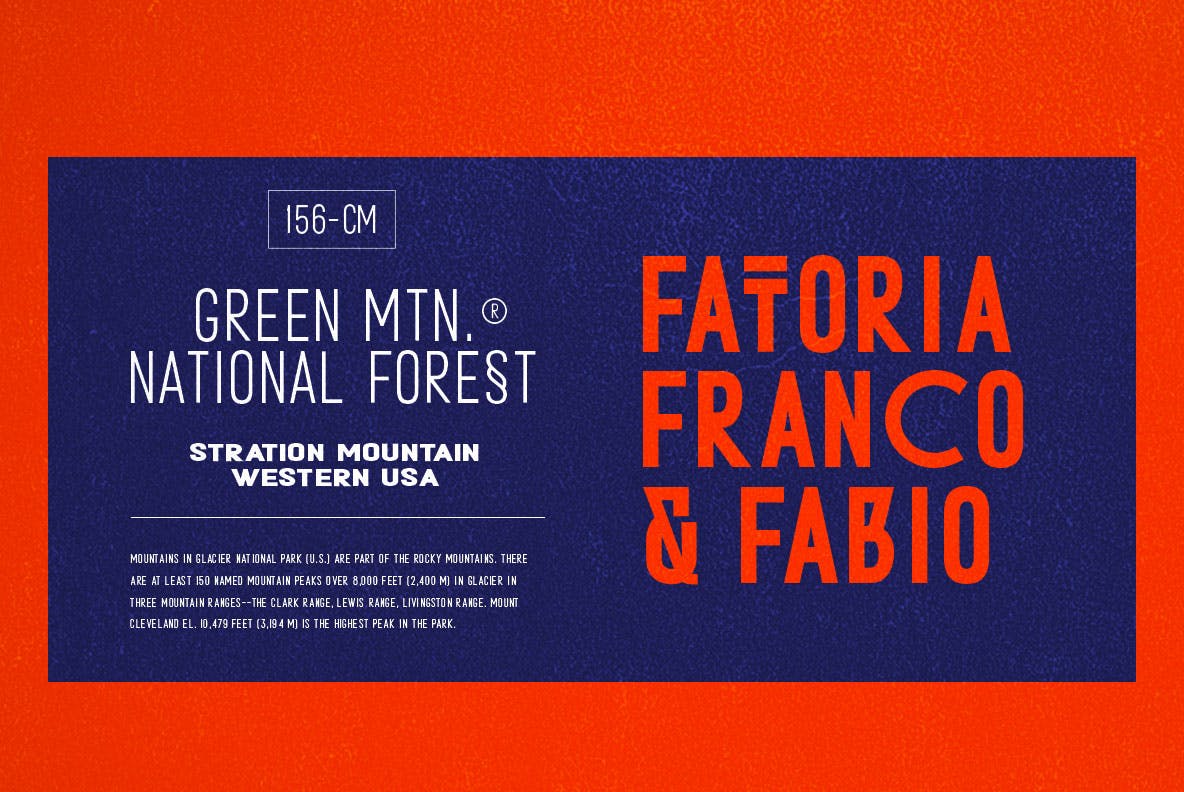 فونت Metafora Modern Sans Serif