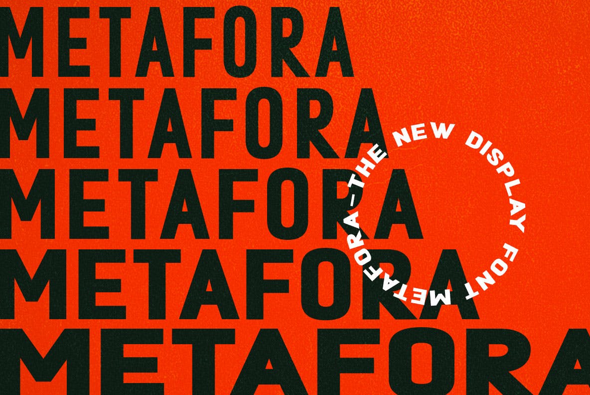 فونت Metafora Modern Sans Serif