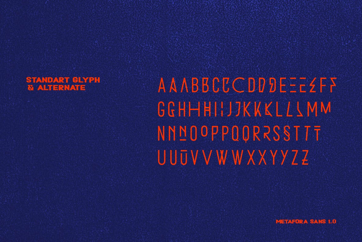 فونت Metafora Modern Sans Serif