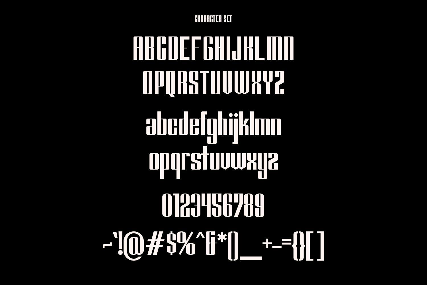 فونت Oakters Luxury Neon Sans Display