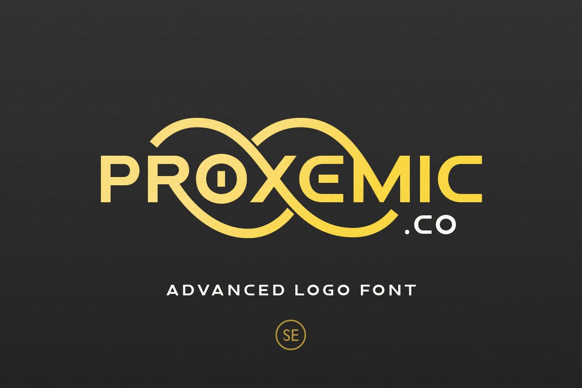 فونت لوگوی پیشرفته Proxemic