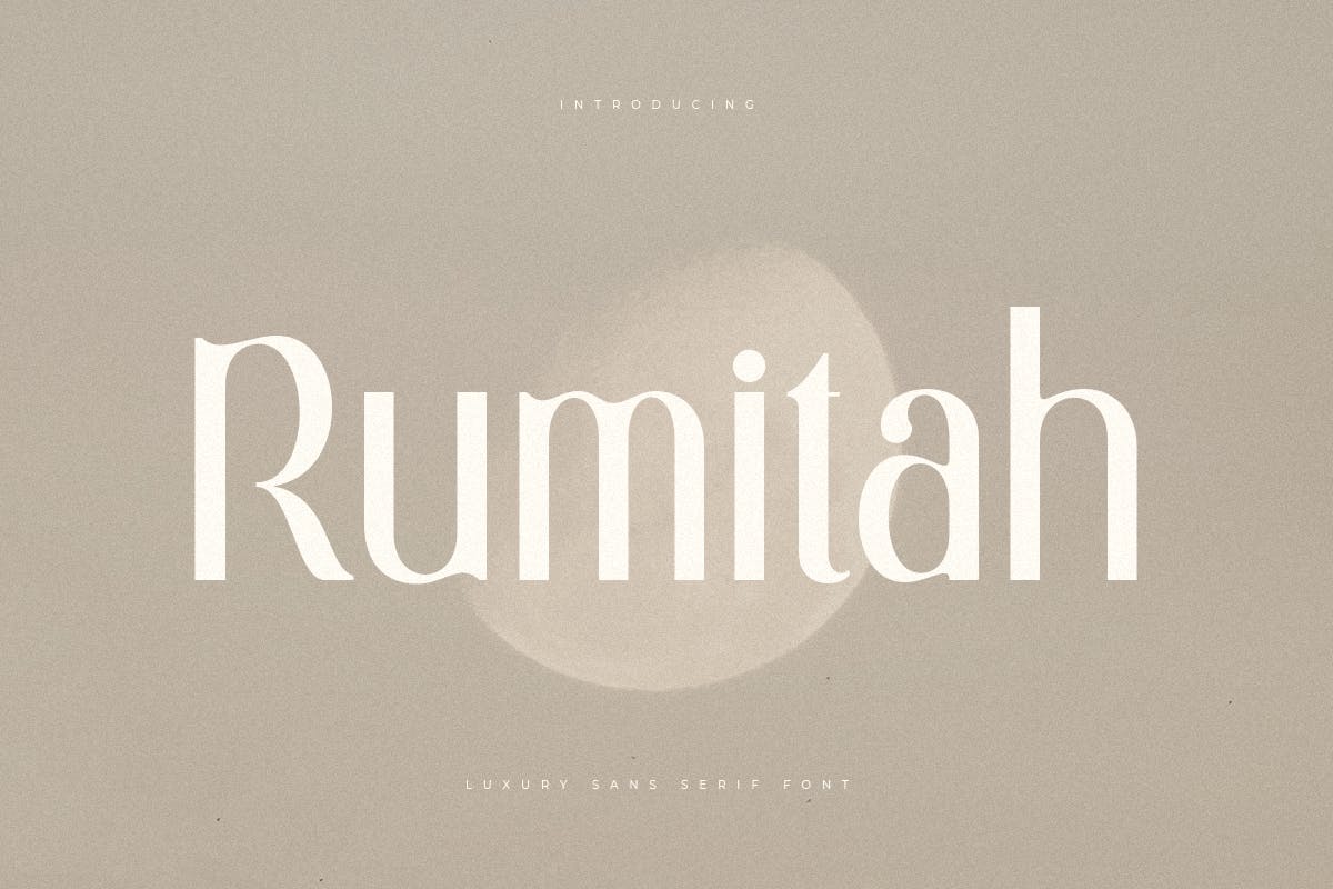 Rumitah Luxury Sans Serif قلم