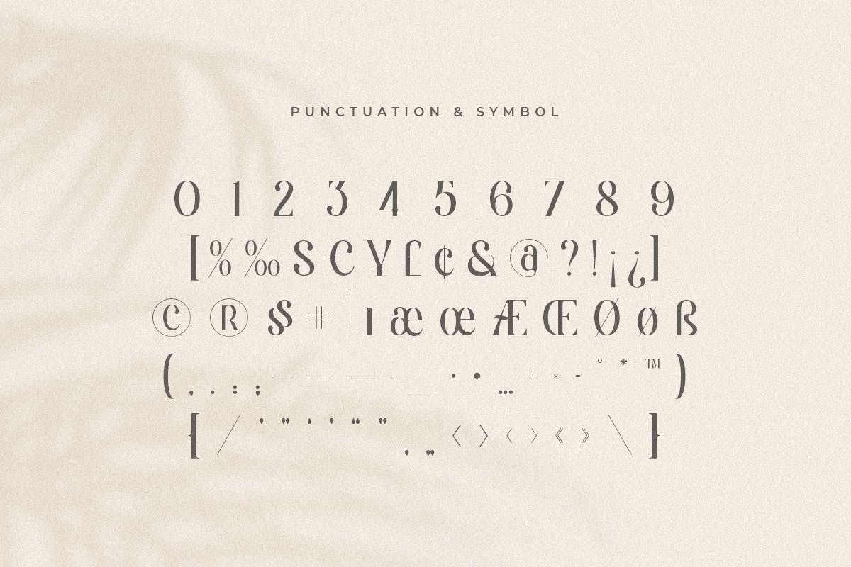 Rumitah Luxury Sans Serif قلم