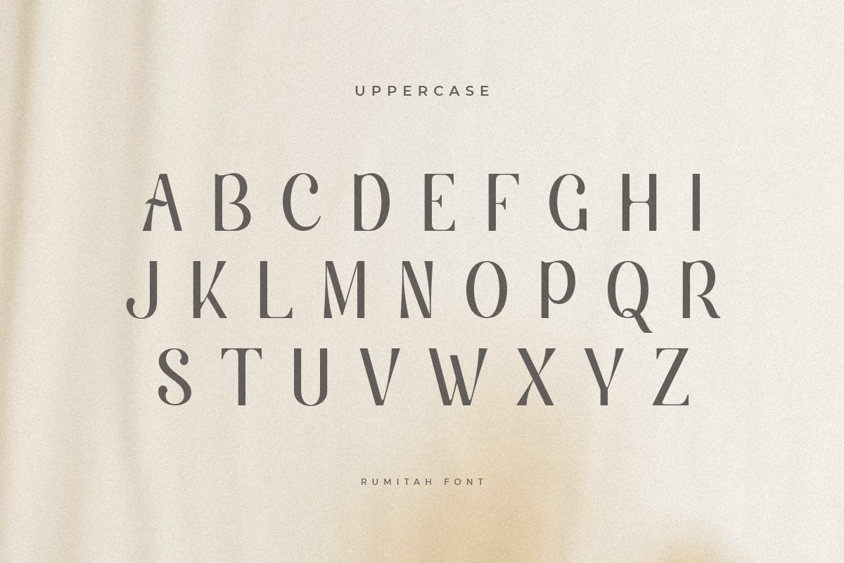 Rumitah Luxury Sans Serif قلم