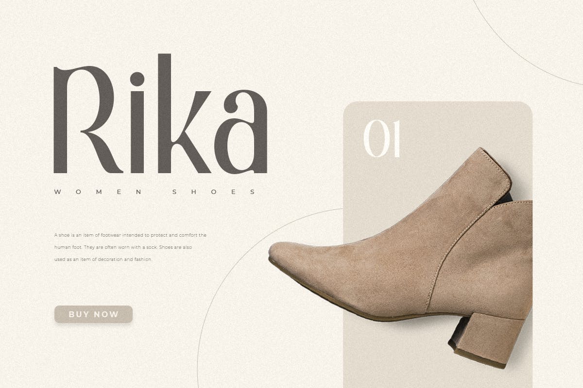 Rumitah Luxury Sans Serif قلم
