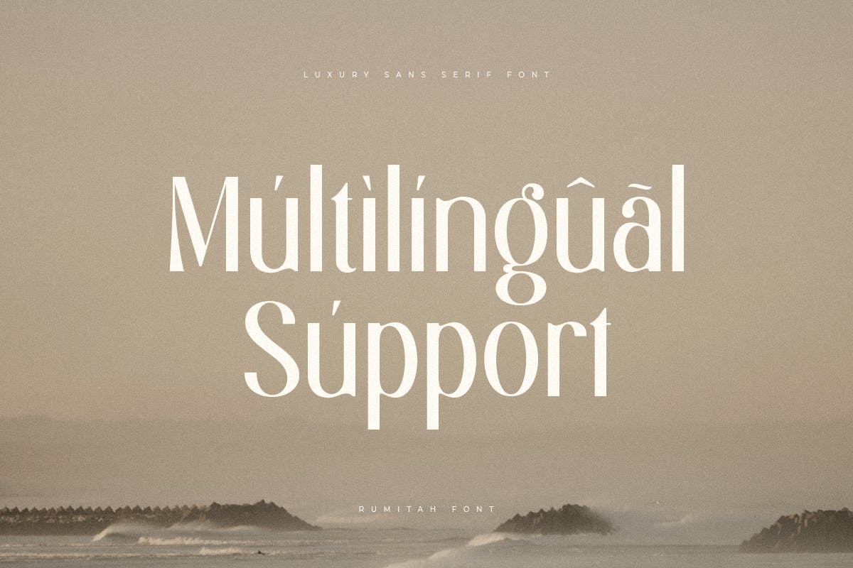 Rumitah Luxury Sans Serif قلم