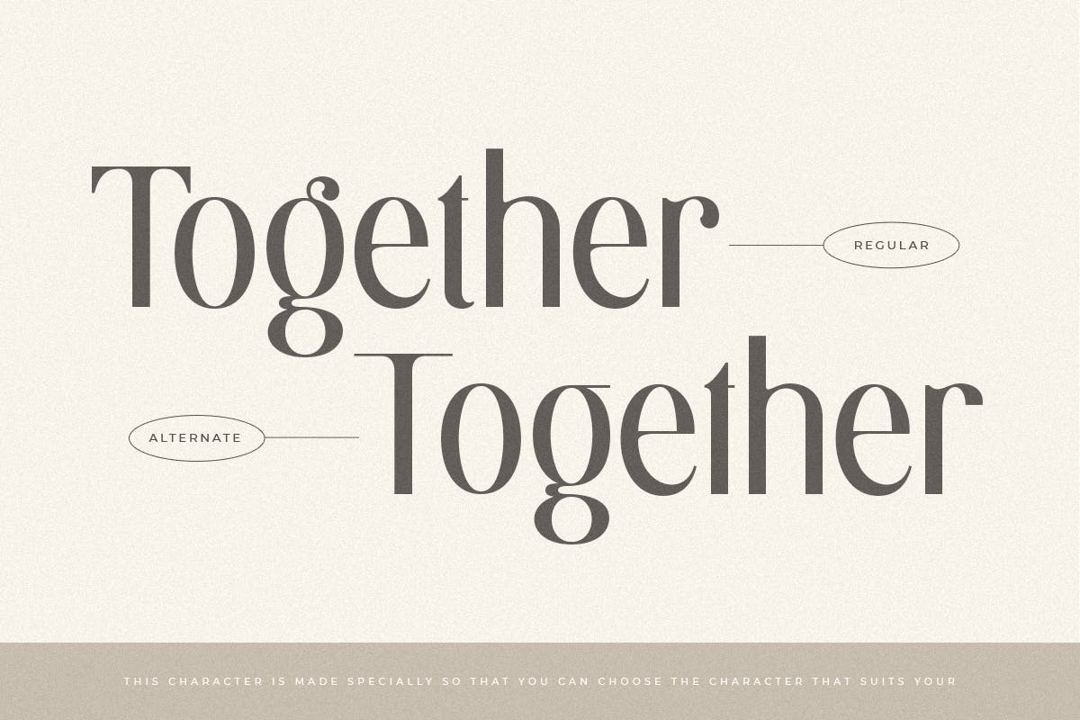 Rumitah Luxury Sans Serif قلم