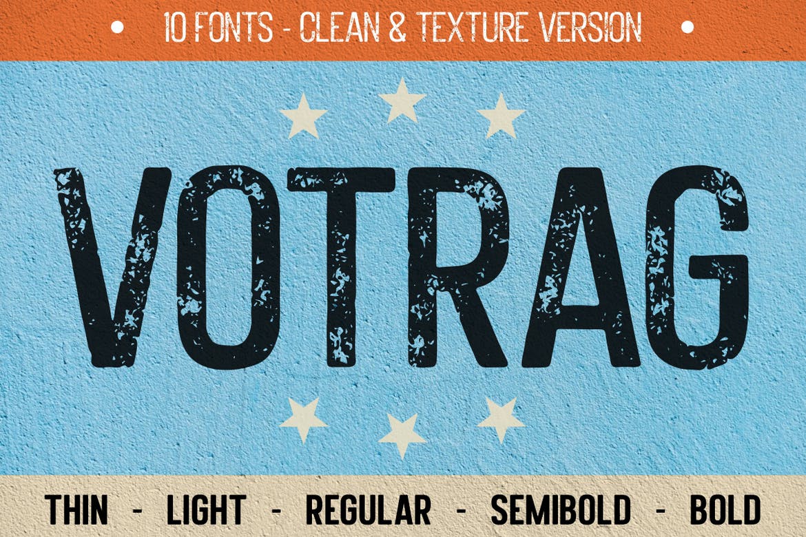 فونت مدرن Votrag