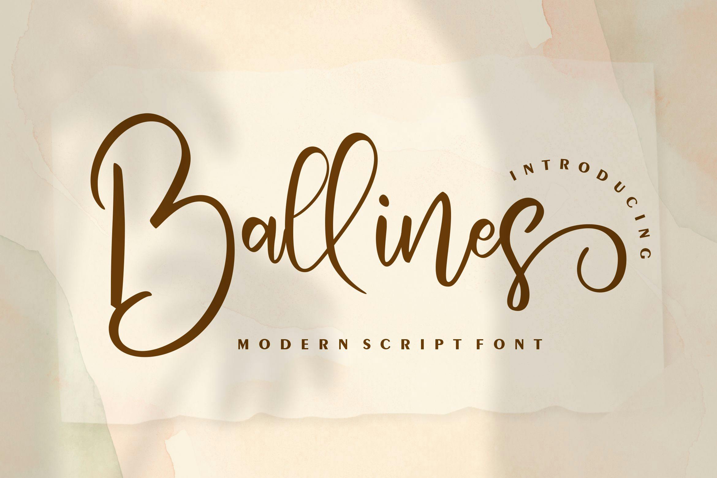 اسکریپت مدرن Ballines