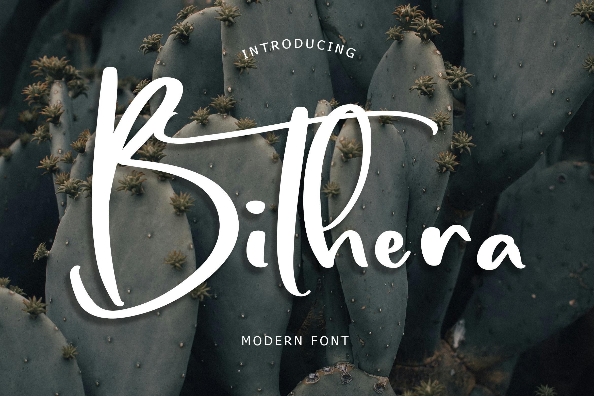 فونت مدرن Bithera