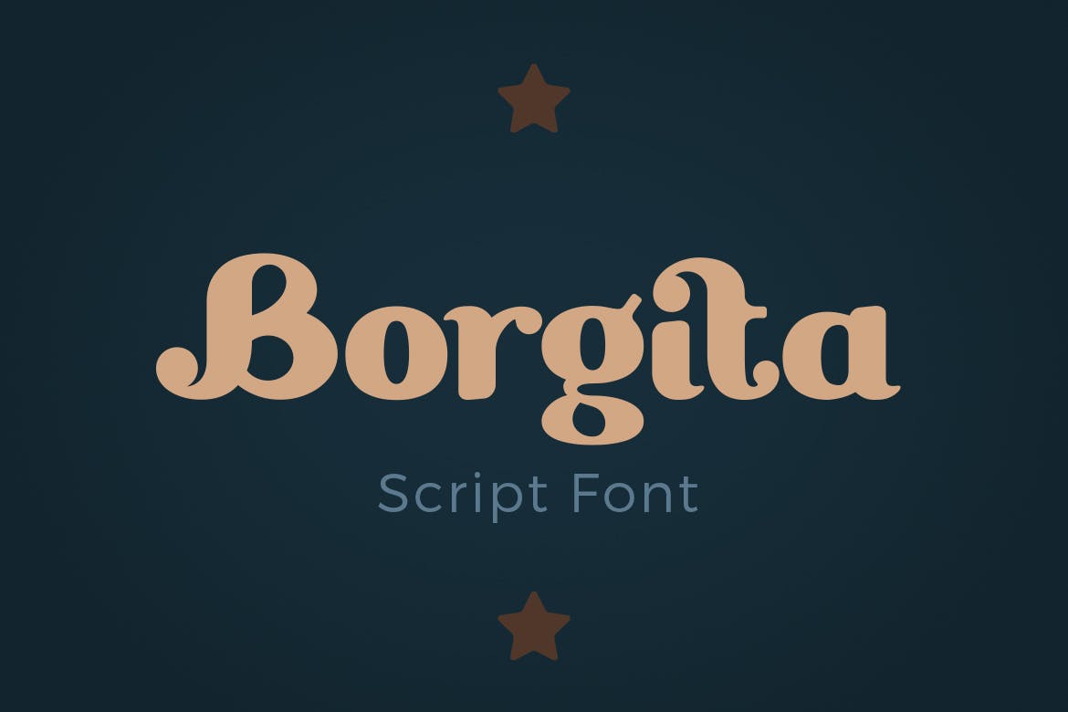 قلم خوشنویسی Borgita Script