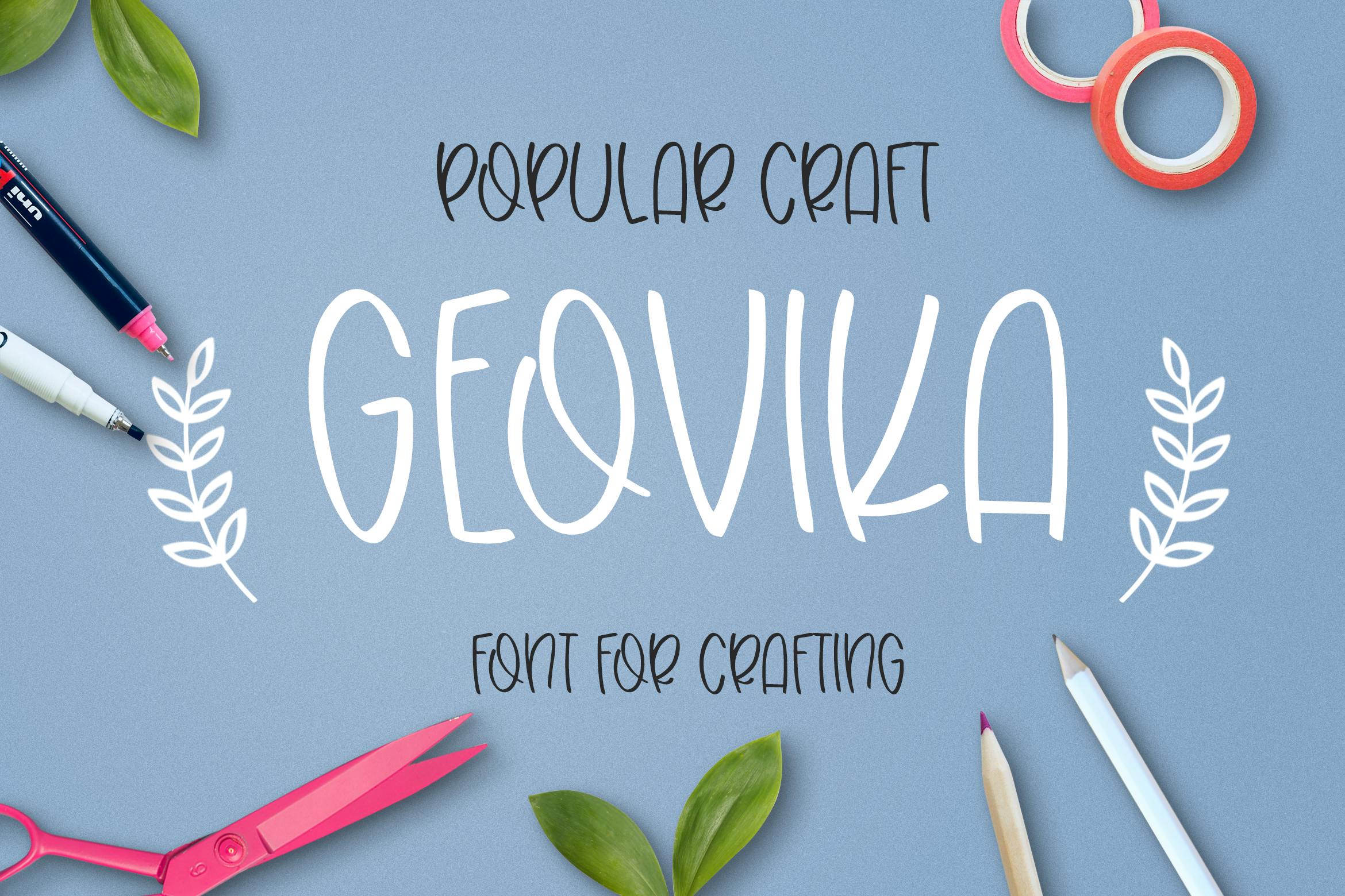 فونت Geovika