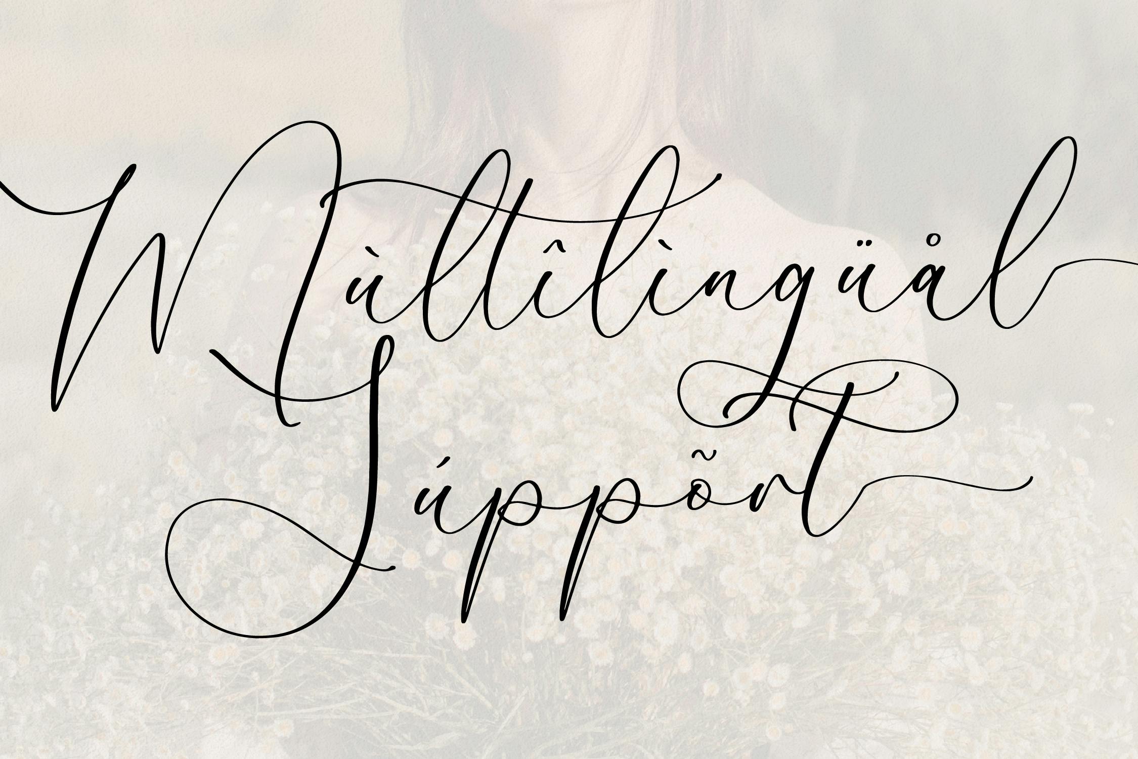فونت اسکریپت لوکس Gutierha Pattery