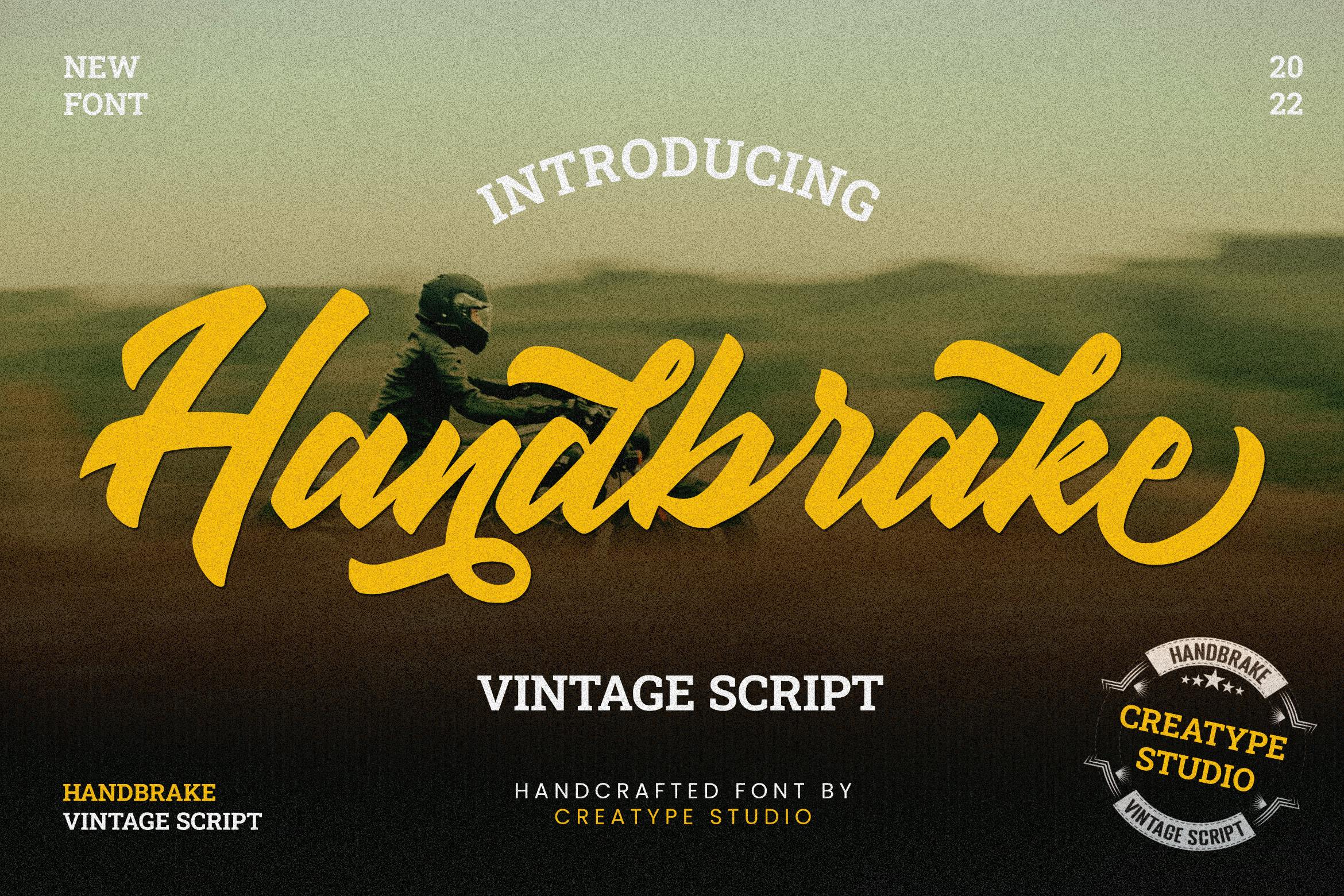 Handbrake Handlettering شیک